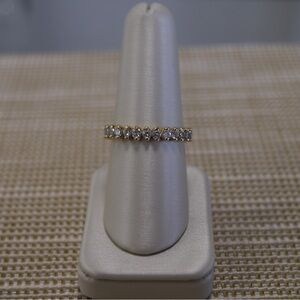 Vintage 14k Yellow Gold Diamond Ring Size 6.5